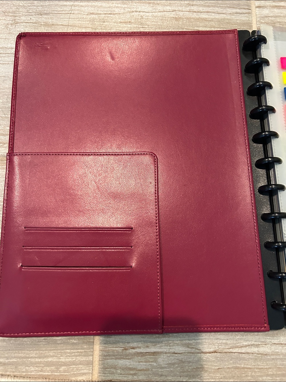 Classic ARC 8.5x11 Notebook - Circa ledger -Faux Leather - Picture 5 of 5